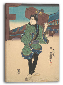 Leinwandbild Utagawa Kunisada - Motiv aus einem Druck