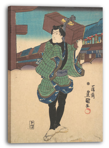 Leinwandbild Utagawa Kunisada - Motiv aus einem Druck