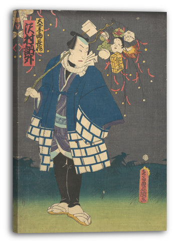 Leinwandbild Utagawa Kunisada - Motiv aus einem Druck