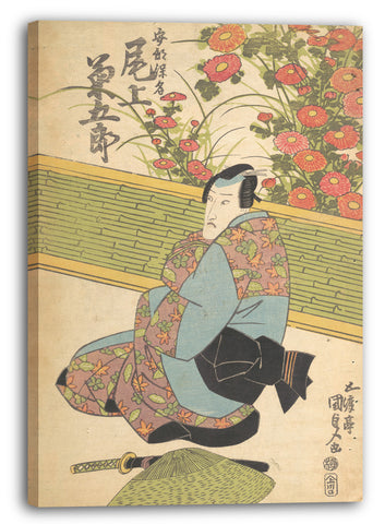 Leinwandbild Utagawa Kunisada - Motiv aus einem Druck
