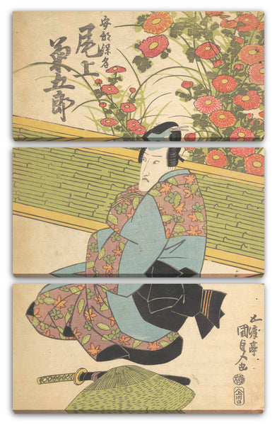Leinwandbild Utagawa Kunisada - Motiv aus einem Druck