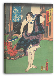 Leinwandbild Utagawa Kunisada - Motiv aus einem Druck