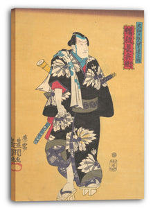 Leinwandbild Utagawa Kunisada - Motiv aus einem Druck