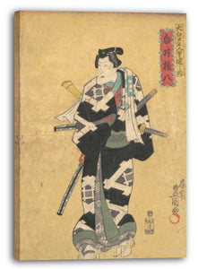 Leinwandbild Utagawa Kunisada - Motiv aus einem Druck