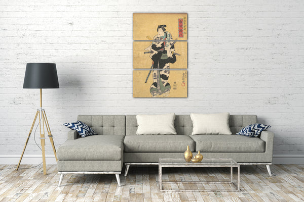 Leinwandbild Utagawa Kunisada - Motiv aus einem Druck