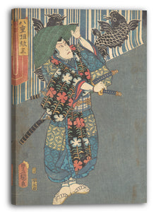 Leinwandbild Utagawa Kunisada - Motiv aus einem Druck