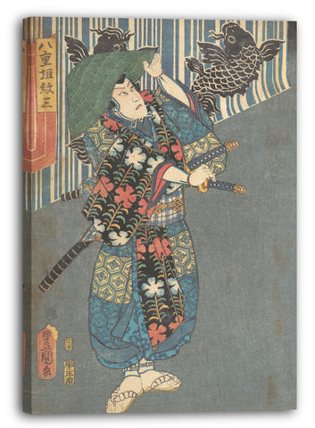 Leinwandbild Utagawa Kunisada - Motiv aus einem Druck