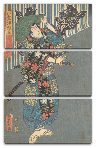 Leinwandbild Utagawa Kunisada - Motiv aus einem Druck