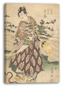 Leinwandbild Utagawa Kunisada - Motiv aus einem Druck