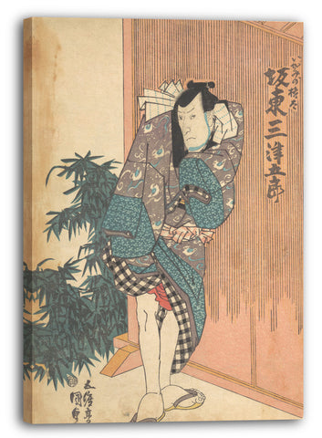 Leinwandbild Utagawa Kunisada - Motiv aus einem Druck