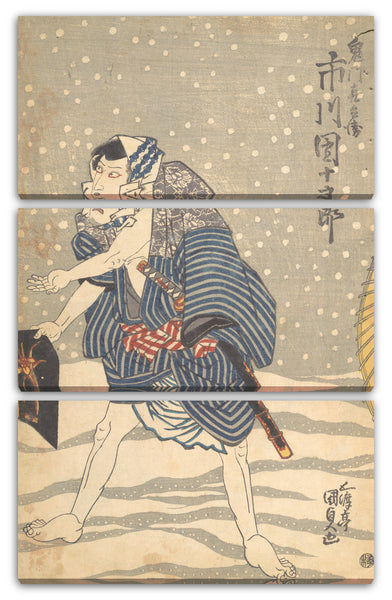 Leinwandbild Utagawa Kunisada - Motiv aus einem Druck