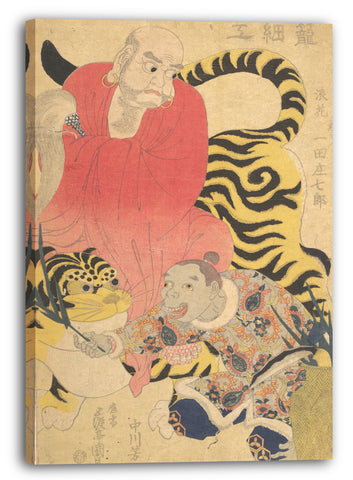 Leinwandbild Utagawa Kunisada - Motiv aus einem Druck