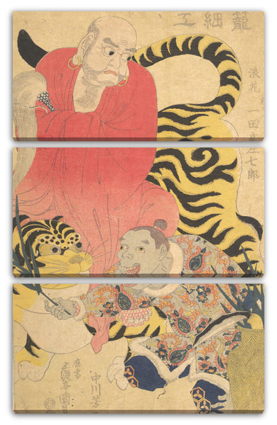 Leinwandbild Utagawa Kunisada - Motiv aus einem Druck