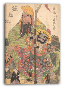Leinwandbild Utagawa Kunisada - Motiv aus einem Druck