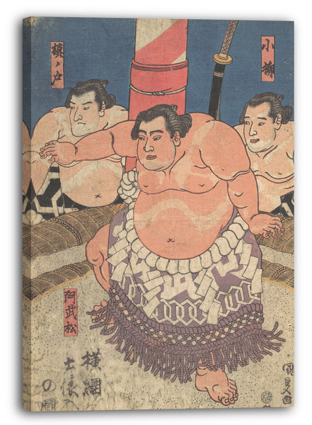 Leinwandbild Utagawa Kunisada - Motiv aus einem Druck