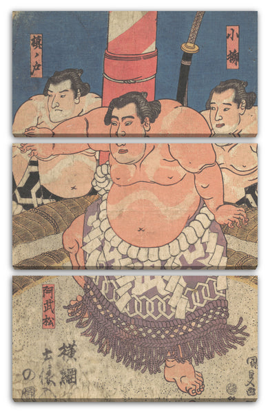 Leinwandbild Utagawa Kunisada - Motiv aus einem Druck