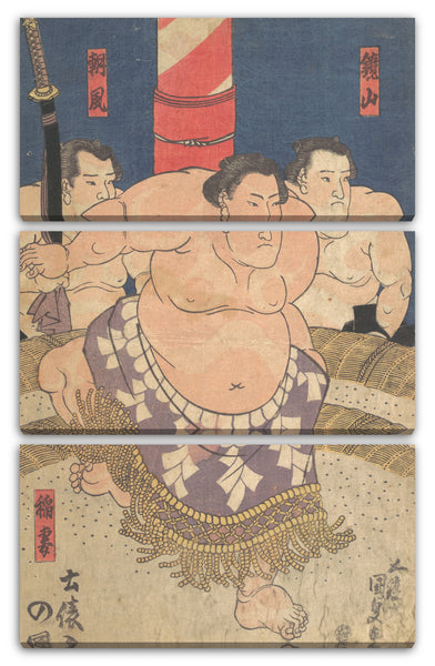 Leinwandbild Utagawa Kunisada - Motiv aus einem Druck