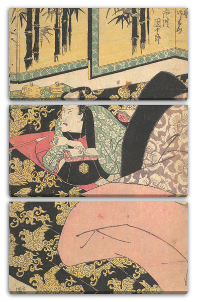 Leinwandbild Utagawa Kunisada - Motiv aus einem Druck