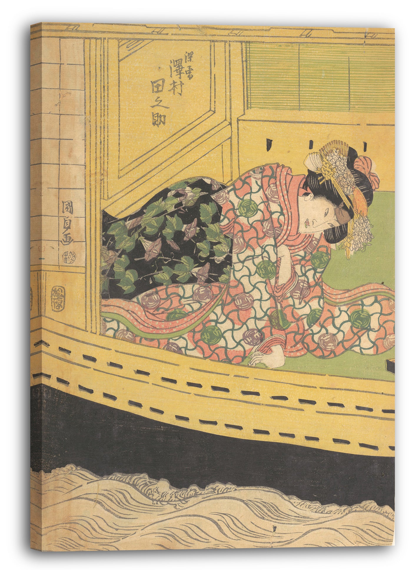 Leinwandbild Utagawa Kunisada - Motiv aus einem Druck