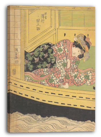 Leinwandbild Utagawa Kunisada - Motiv aus einem Druck