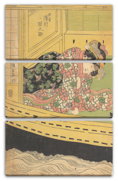 Leinwandbild Utagawa Kunisada - Motiv aus einem Druck