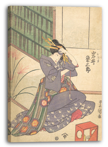 Leinwandbild Utagawa Kunisada - Motiv aus einem Druck