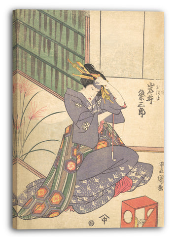 Leinwandbild Utagawa Kunisada - Motiv aus einem Druck