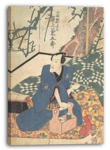 Leinwandbild Utagawa Kunisada - Motiv aus einem Druck