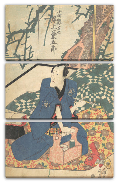 Leinwandbild Utagawa Kunisada - Motiv aus einem Druck