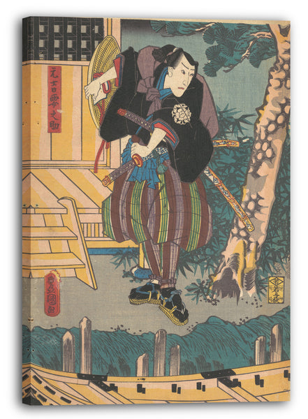 Leinwandbild Utagawa Kunisada - Motiv aus einem Druck