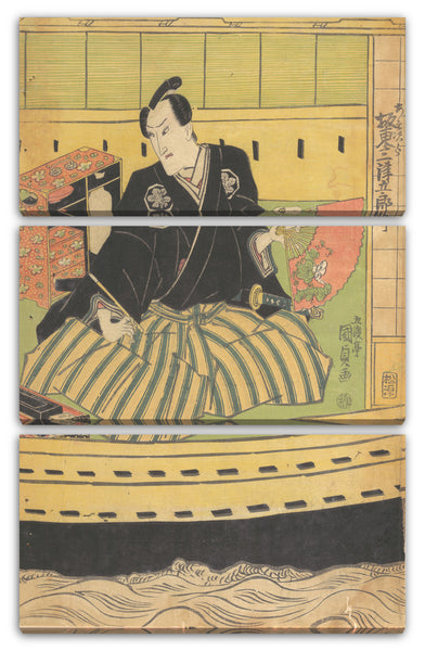 Leinwandbild Utagawa Kunisada - Motiv aus einem Druck