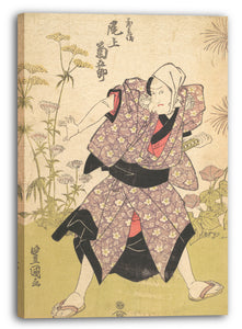 Leinwandbild Utagawa Kunisada - Motiv aus einem Druck