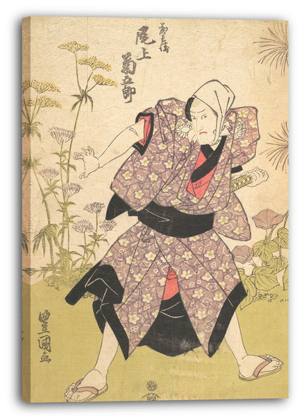 Leinwandbild Utagawa Kunisada - Motiv aus einem Druck