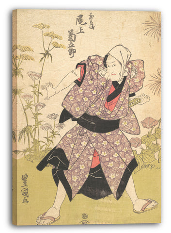 Leinwandbild Utagawa Kunisada - Motiv aus einem Druck
