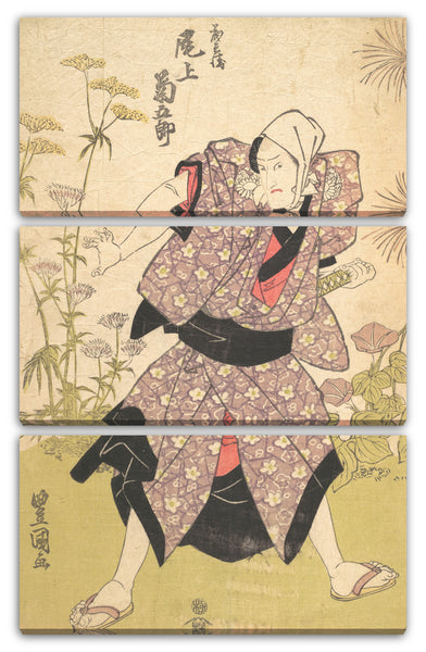 Leinwandbild Utagawa Kunisada - Motiv aus einem Druck