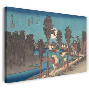 Leinwandbild Utagawa Hiroshige - Numazu Ki Kure