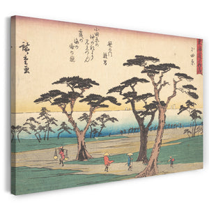 Leinwandbild Utagawa Hiroshige - Odawara