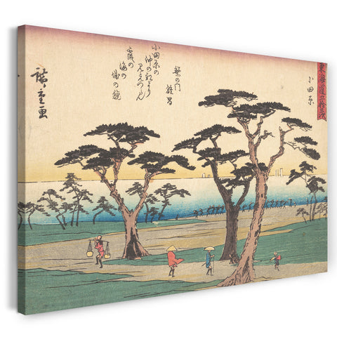 Leinwandbild Utagawa Hiroshige - Odawara