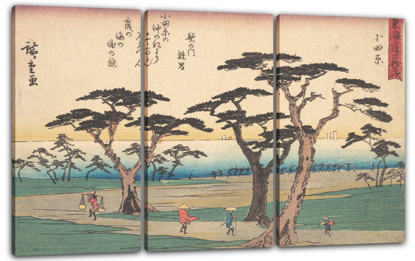 Leinwandbild Utagawa Hiroshige - Odawara