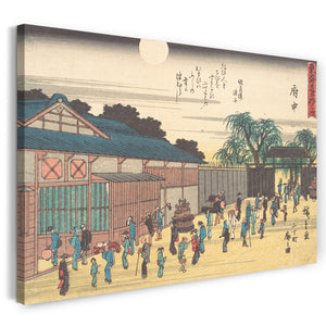 Leinwandbild Utagawa Hiroshige - Fuchu