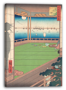 Leinwandbild Utagawa Hiroshige - Mond Aussichtspunkt