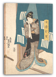 Leinwandbild Utagawa Kunisada - Drucken
