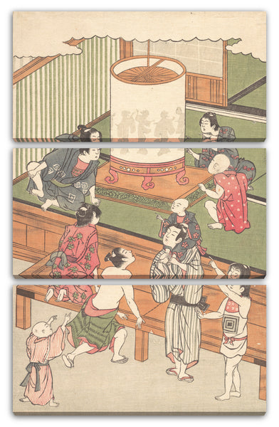 Leinwandbild Ishikawa Toyomasa - Der siebte Monat