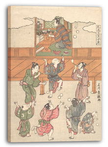 Leinwandbild Ishikawa Toyomasa - Der zehnte Monat