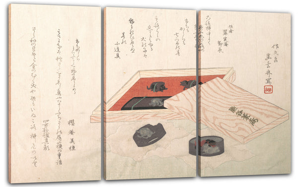 Leinwandbild Shungensai - Set von Schwertbeschlägen