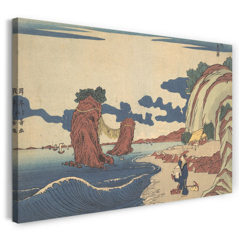 Leinwandbild Shotei Hokuju - Ansicht von Futami-Strand bei Ise