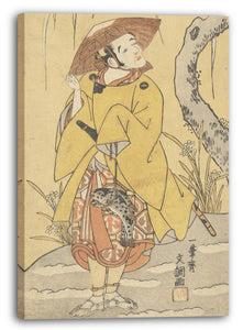 Leinwandbild Ippitsusai Bunchō - Arashi Otohachi I