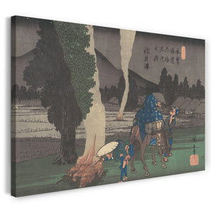 Leinwandbild Utagawa Hiroshige - Karuizawa