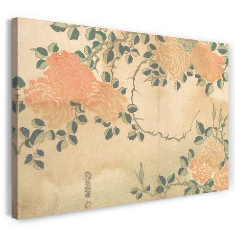 Leinwandbild Kashosai Shunsen - Rosen