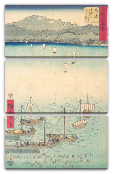 Leinwandbild Utagawa Hiroshige - Kusatsu